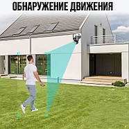 Камера відеоспостереження 4G на 6 магепікселів з 2 об'єктивами SD 39 Чорна, фото 7