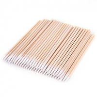 Аплікатори (мікробраші) дерев'яні 9см, 100шт