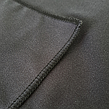 Рушник із мікрофібри для басейну, рушник у спортзал, спортивний рушник Hechpro 120 см чорний (HР120), фото 6