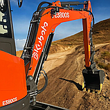 Екскаватор Kubota E3800S з поворотною стрілою (25 к.с., 3810 кг, ковш 0.12 м³) — дизельний гусеничний екскаватор, фото 5