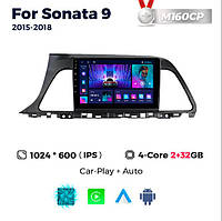 Штатная магнитола Hyundai Sonata (LF) (2015-2018) M160 (2/32 Гб), HD (1024x600) GPS CarPlay