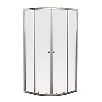 Душова кабіна без піддону Mixxus Premium DIVERSE SC01-90x90x195-TR Chrome прозоре скло 5мм (MI6859)