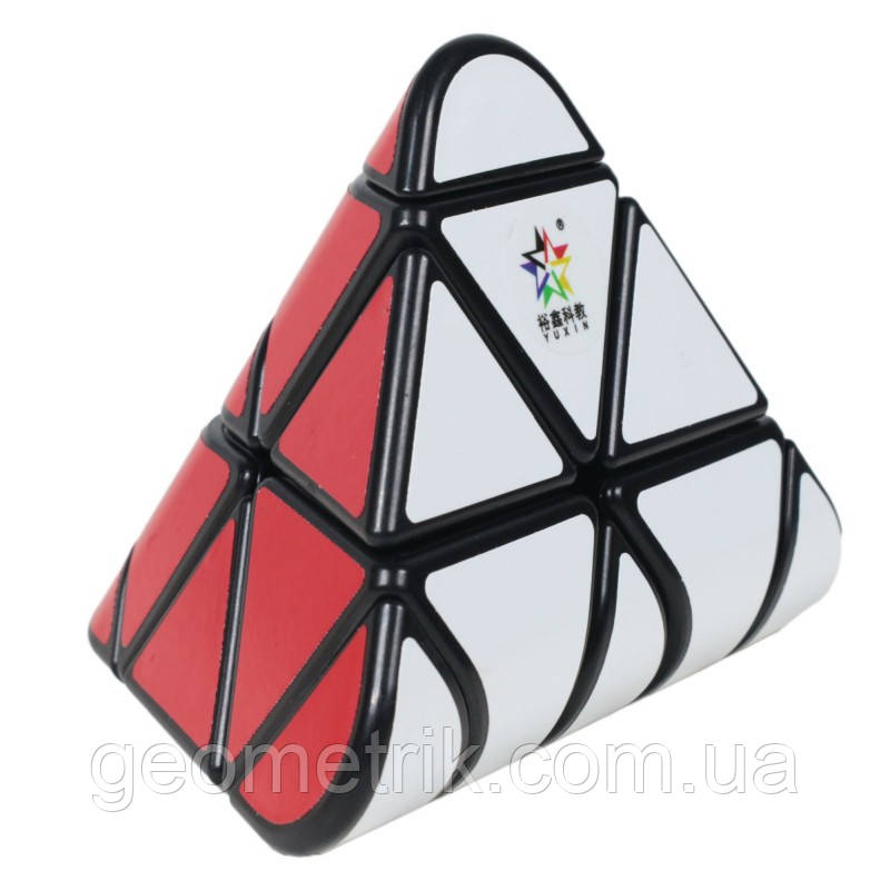 Black Kyling round Pyraminx Yuxin | Пірамідка чорна Юксин