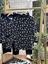 Стильна жіноча піжама, тканина "Велюр" 58, 60, 62, 64, 66 розмір 58, фото 4