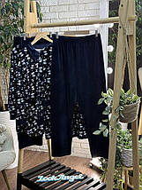 Стильна жіноча піжама, тканина "Велюр" 58, 60, 62, 64, 66 розмір 58, фото 2