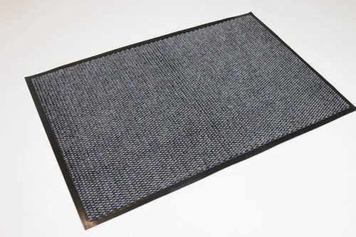 Килимок 180х120 см вологопоглинаючий на гумовій основі сірий Килимок 180х120 см вологопоглинаючий на гумовій основі сірий