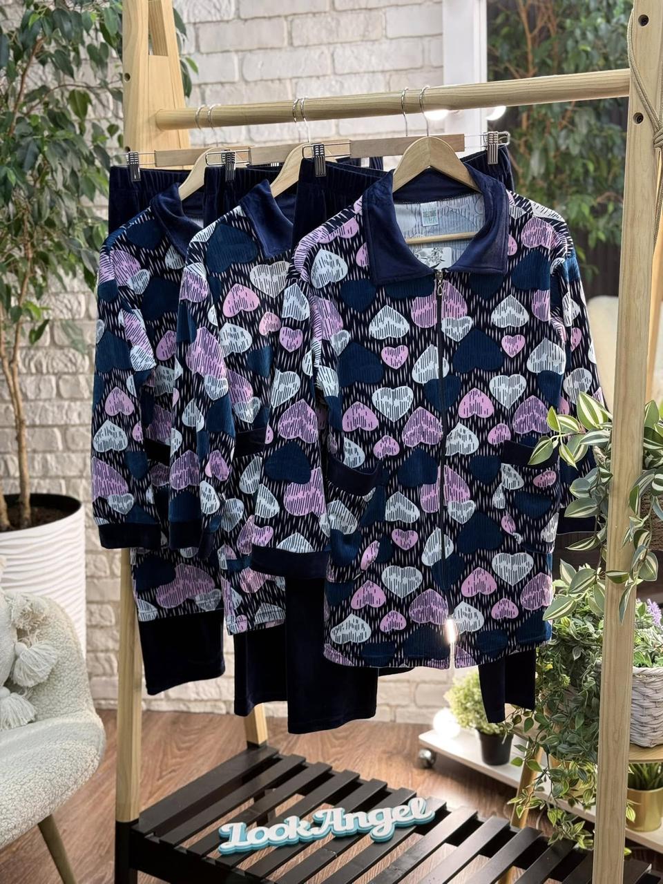 Стильна жіноча піжама, тканина "Велюр" 54, 56, 58, 60, 62 розмір 54