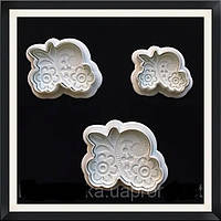 Плунжер Букет квітковий 3 шт (кнопка)