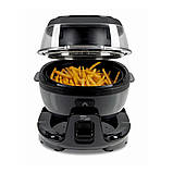 Аерофритниця сенсорна ZP-140 з функцією обертання Smart аерогриль 10л з таймером і знімною чашею 4000W, фото 7