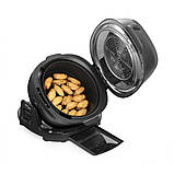 Аерофритниця сенсорна ZP-140 з функцією обертання Smart аерогриль 10л з таймером і знімною чашею 4000W, фото 8