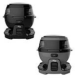 Аерофритниця сенсорна ZP-140 з функцією обертання Smart аерогриль 10л з таймером і знімною чашею 4000W, фото 10