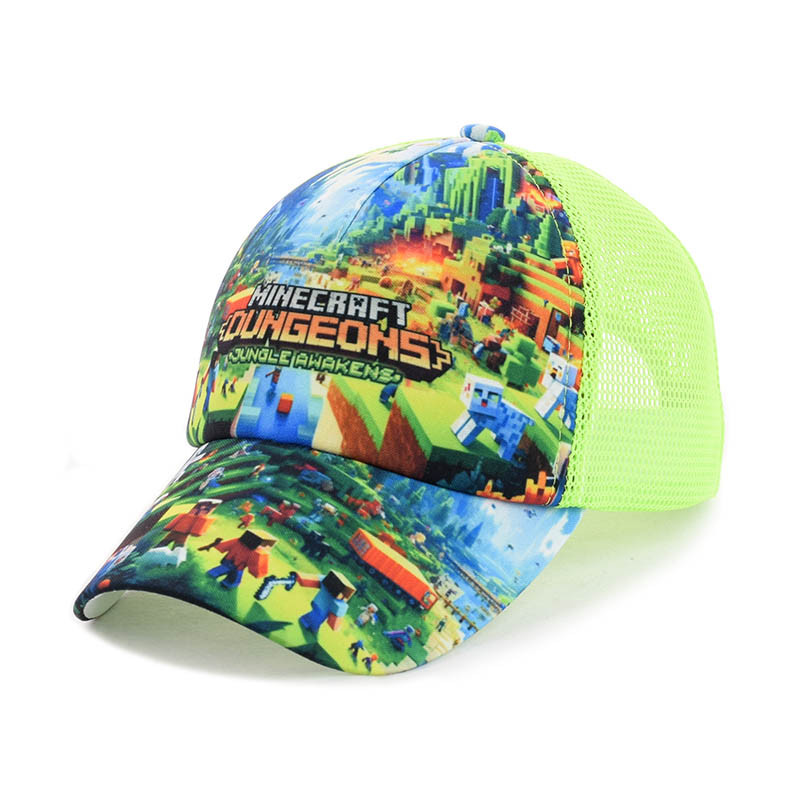 Дитяча кепка c сіткою "Minecraft"