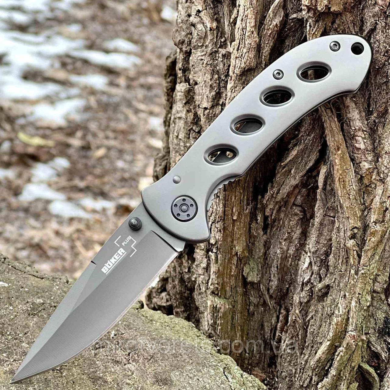 Ніж складаний Boker 428, 19см, 440, liner lock, сталевий, фото 1