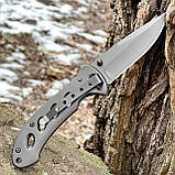 Ніж складаний Boker 428, 19см, 440, liner lock, сталевий, фото 5