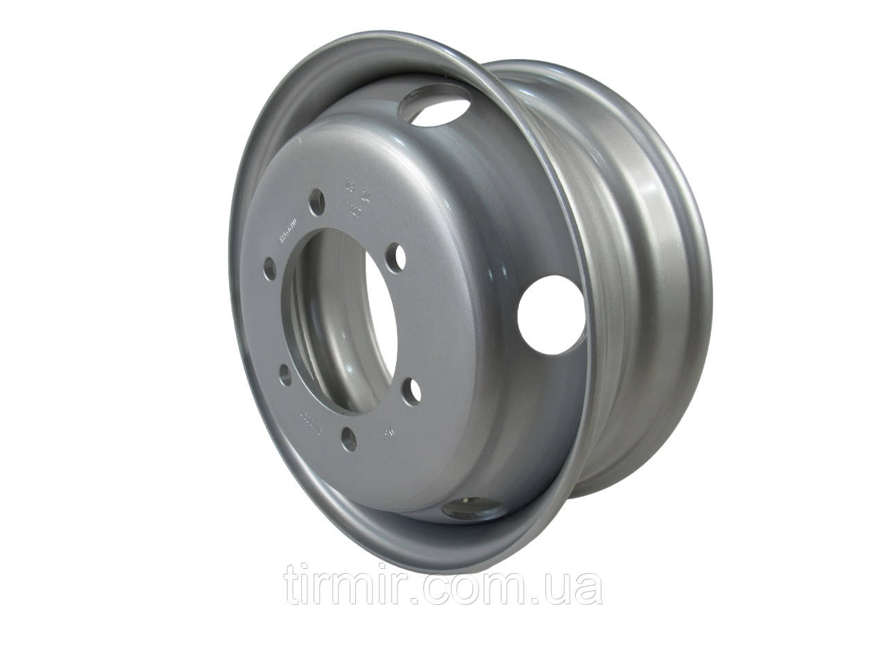 Диск колісний посилений R17.5x6.00 ІВЕКО, TATA, Еталон, 600103, без фасок, фото 1