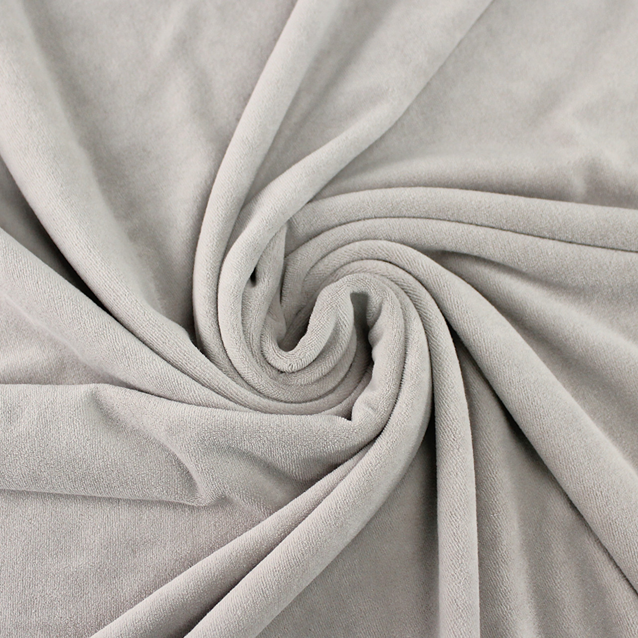 Велюр х/б сірого кольору, ширина 180 см No В-016, фото 1