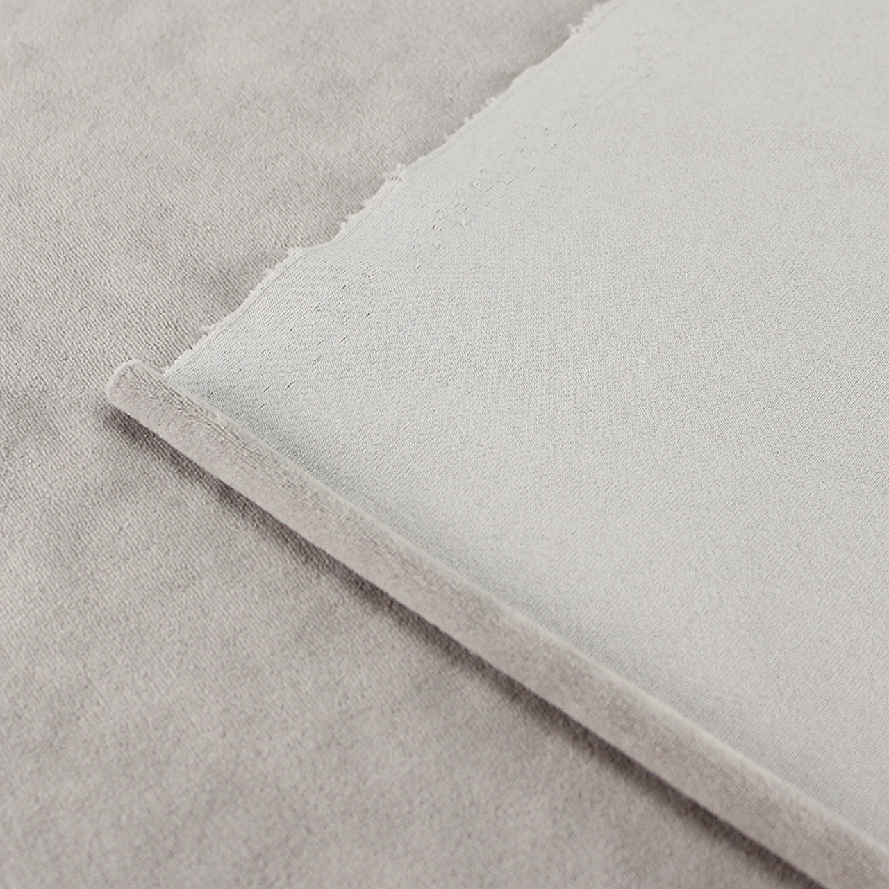 Велюр бавовняний, колір ліловий (180 см ширина) ОПТ-816, фото 1