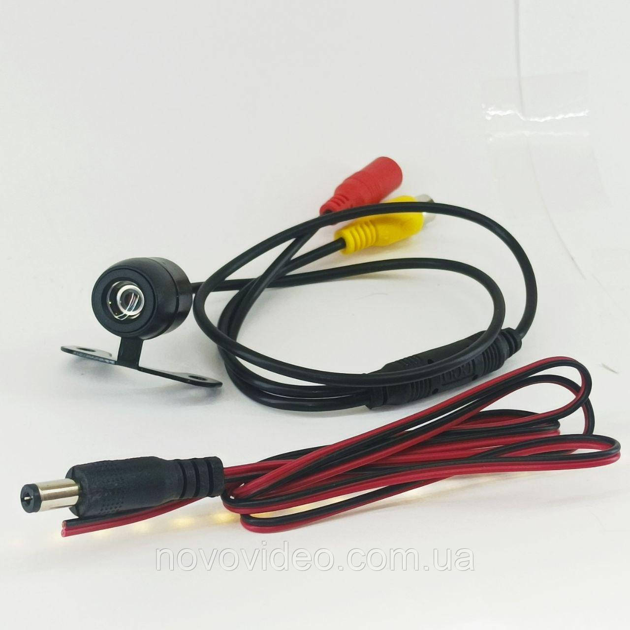 Камера заднього огляду аналогова, із широким кутом огляду, для автомобіля під монітор, для паркування