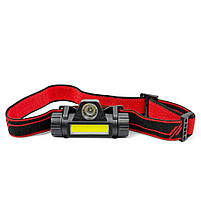 Налобний ліхтарик Titanum TLF-H04 XPE+COB, фото 2