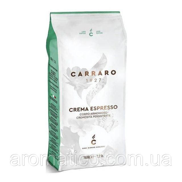 Кава в зернах Carraro Espresso Crema 80\20 1 кг