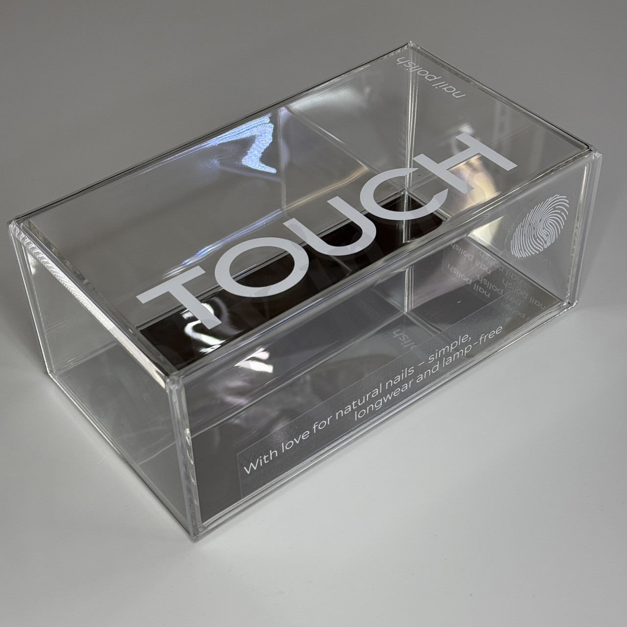 Акрилова коробка з дизайном