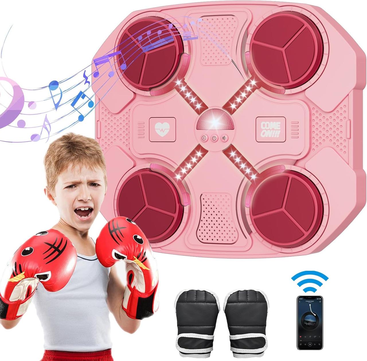 VOLLO Boxing Machine для дітей, розумний Bluetooth-боксер 2024 року, USB-зарядний боксерський тренажер, настінний, фото 1