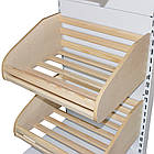 Стелаж для хліба 1900*950 мм ТИП 12, приставний стелаж хлібний торговий Рістел, хлібний стелаж в магазин, фото 5