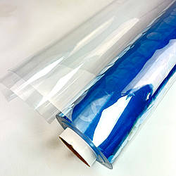 М'яке скло 1.40м 1000мкм ( 1 мм) в рулоні 15.4 м - Силіконова Плівка для столу, плівка пвх