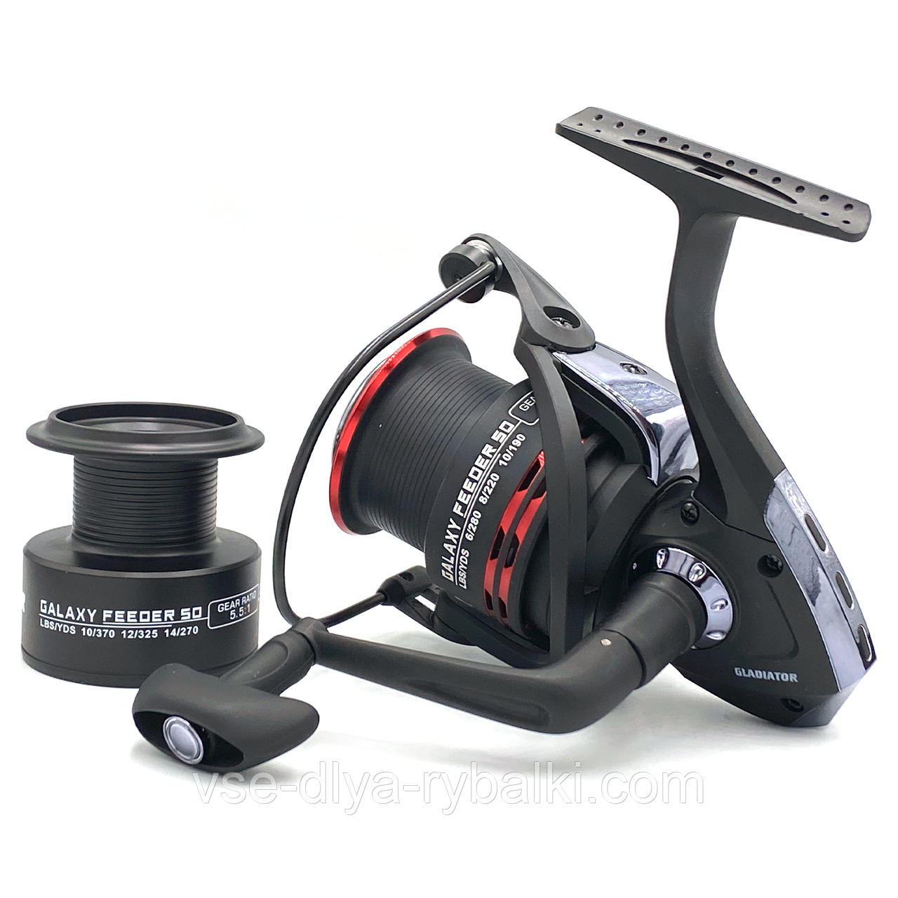 Котушка Gladiator Galaxy Feeder 4000 5+1bb, фото 1