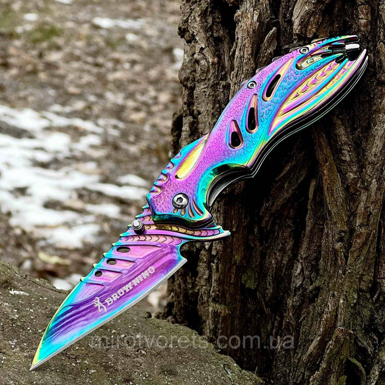 Ніж складний Browning Vampire градієнт