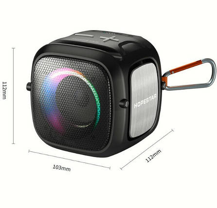 Bluetooth Колонка Hopestar PARTY ONE MINI black, фото 3