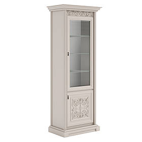 Вітрина 1Д Сатин Лаціо МДФ Світ Меблів