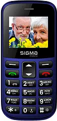 Мобільний телефон Sigma mobile Comfort 50 Easy BlueType-C UA + 12 м. гарантія