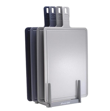 Набір роздільних дощок Kamille KM-10080 на підставці 5 предметів