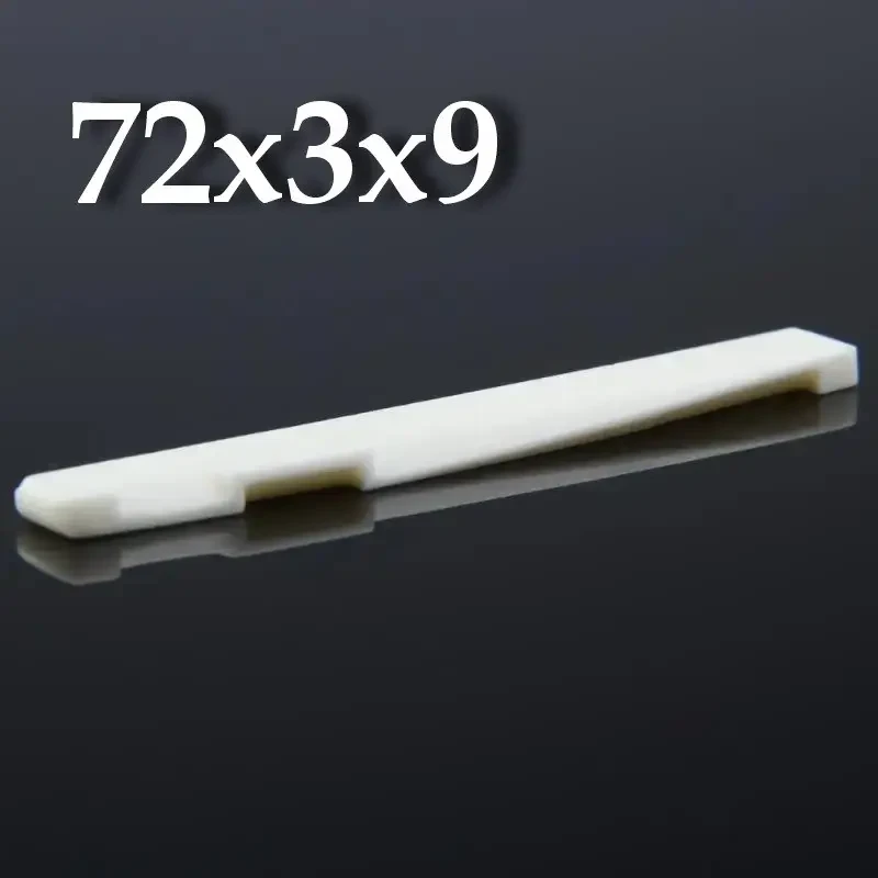 Поріжок для акустичної гітари (бичача кістка) 72x3x9 + медіатор в подарунок, фото 1