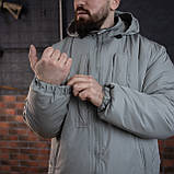 Бушлат Grifon Tundra Level 7 (плащівка) сірий 50 МК, фото 5