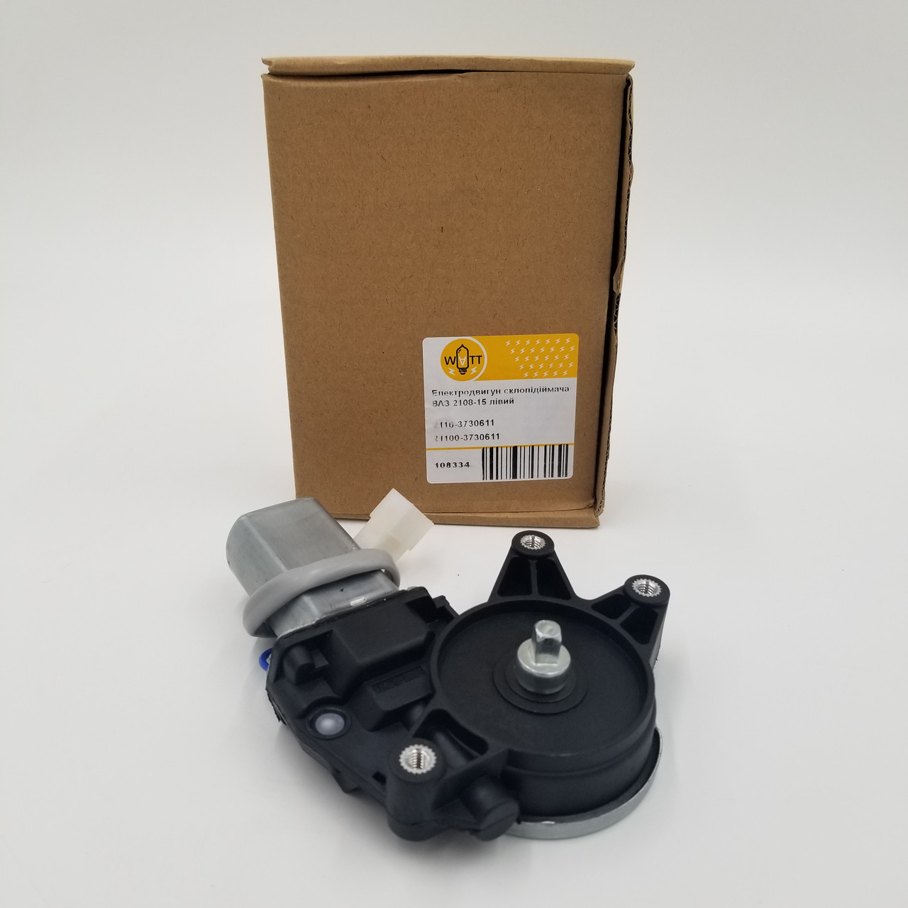 Мотор склопідіймача передній лівий ВАЗ 2108-15 WATT Польща