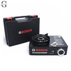 Портативна газова плита-обігрівач BOSCH 3500 Вт – турбогорілка, компактна, з кейсом, працює від цангового балона та великого