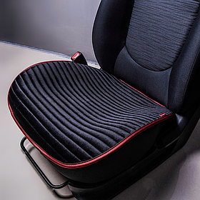 Накидка під дитяче автокрісло CarFashion Mini, чорний/червоний