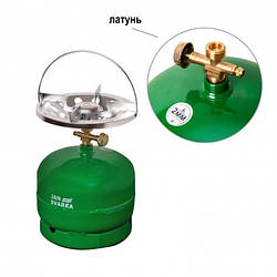 Газовий балон "JAN Svarka" 5л з латунними тарілками