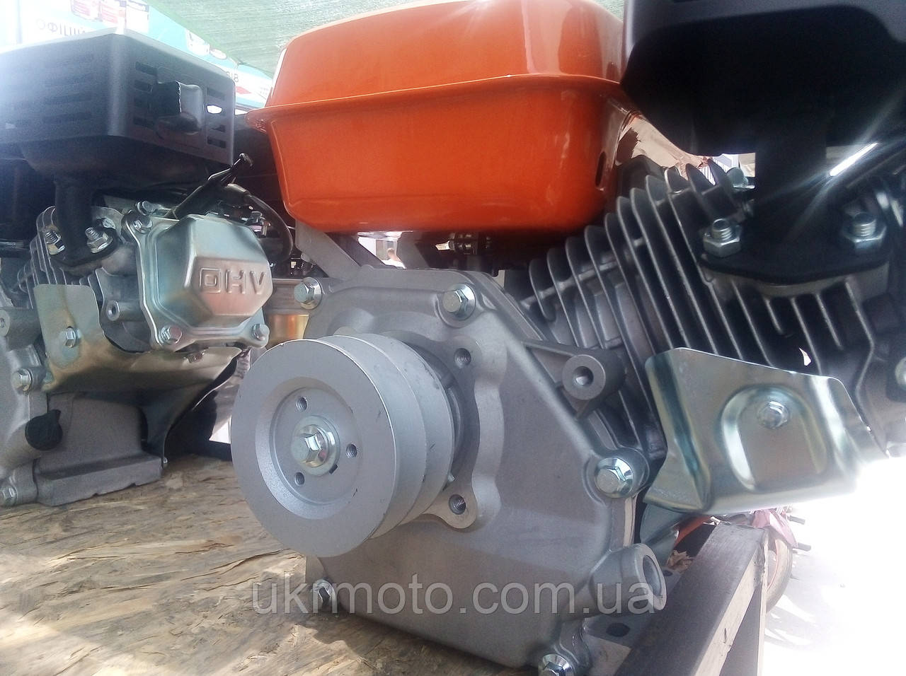 Двигун бензиновий 7.5 к.с. шпонка шків, фото 1