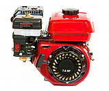 Бензиновий двигун 7 лс зі знижувальним редуктором, фото 2