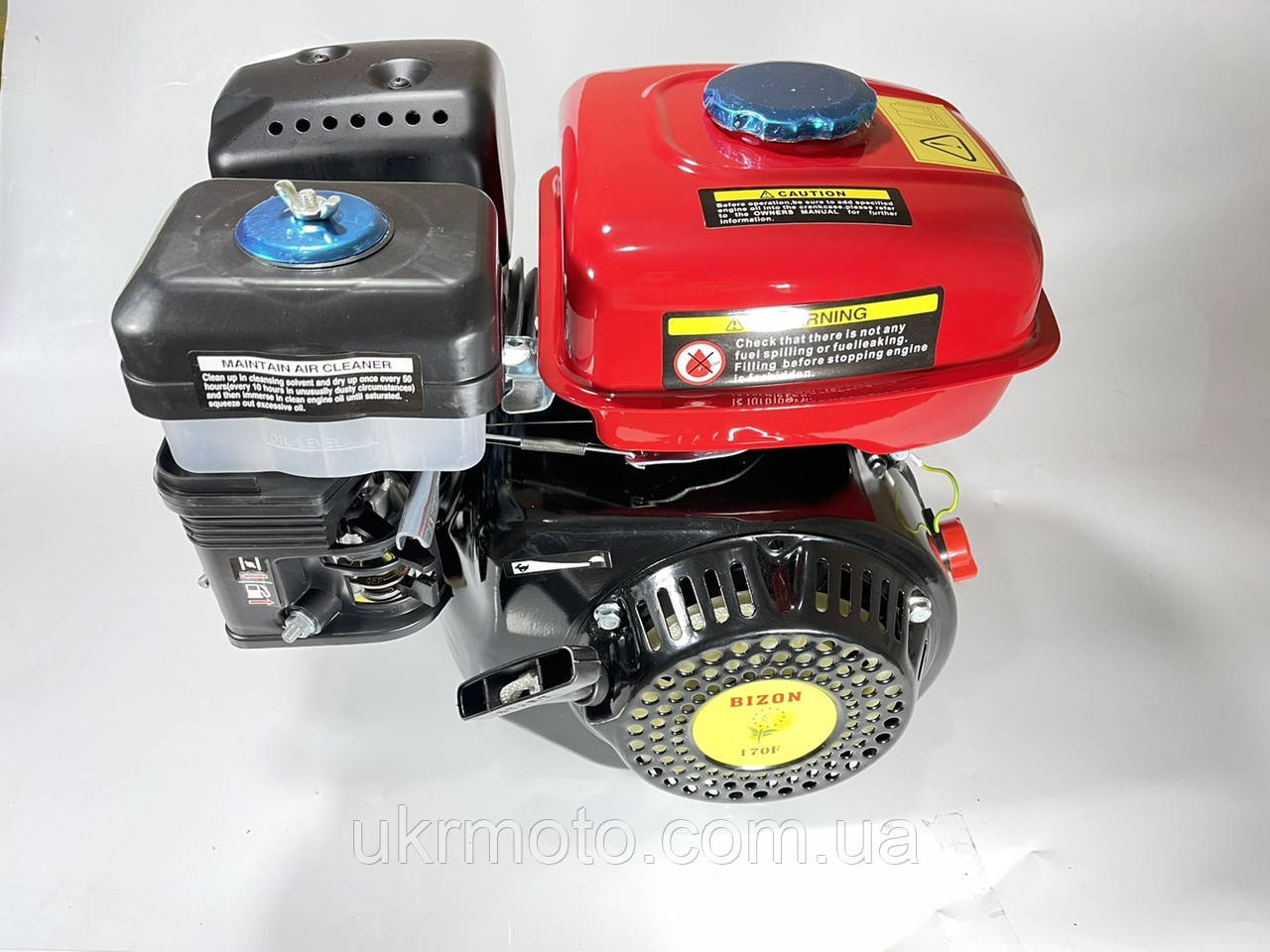 Двигун бензиновий 7 лс шпонка Bizon, фото 1