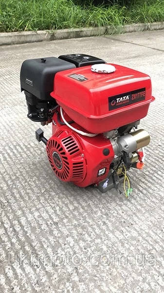 Двигун 9 лс з електростартером 25 мм шпока 177FE, фото 1