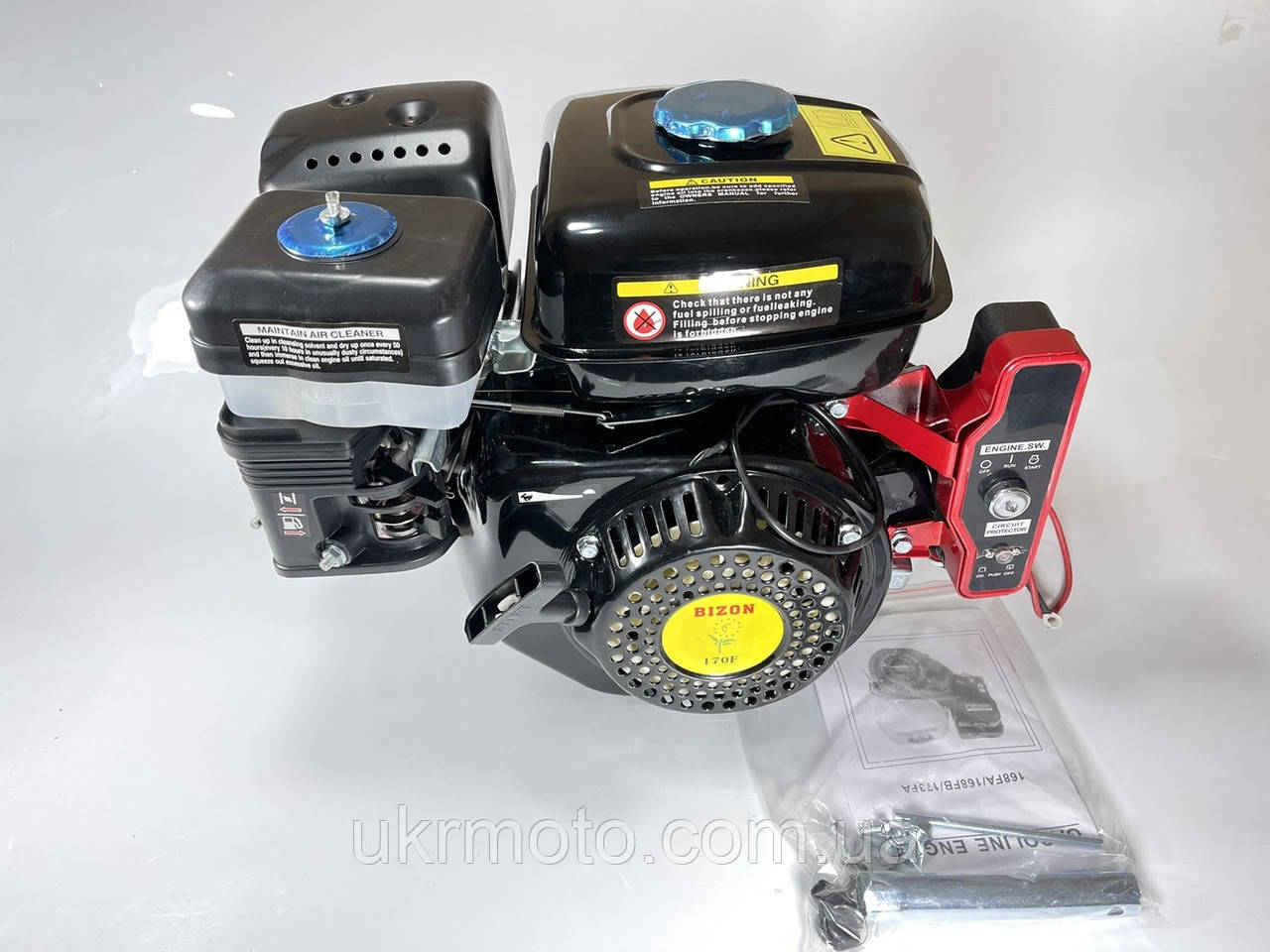 Двигун 7лс з електростартером Bizon, фото 1
