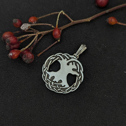 Іггдрасиль Древо Життя кулон оберіг, фото 1