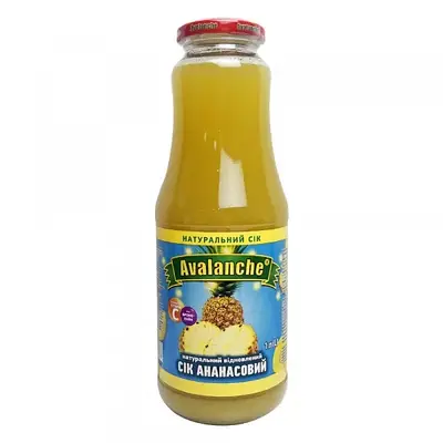 Сік Avalanche Ананасовий 1л
