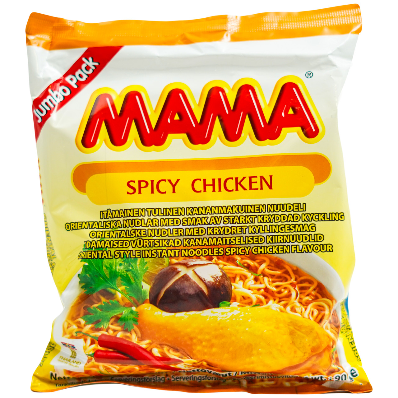 Локшина швидкого приготування Spicy Chicken MAMA 90 г