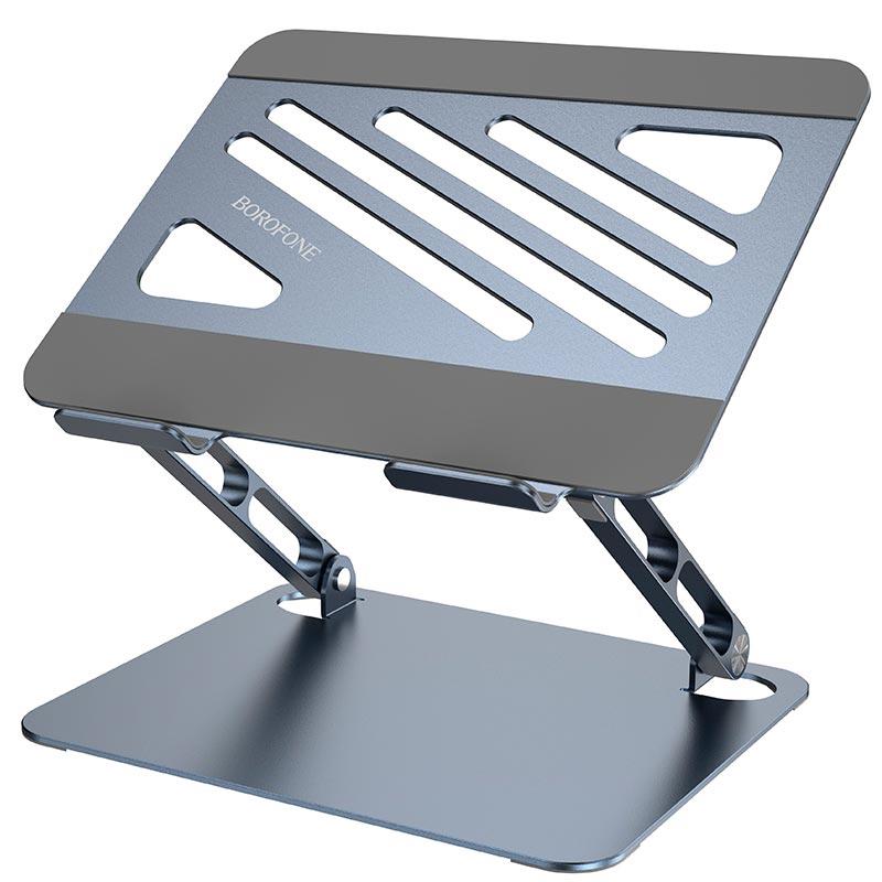 Тримач BOROFONE Vito metal notebook stand Bh115 Plus |15.6"| (6941991112454) grey