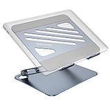 Тримач BOROFONE Vito metal notebook stand Bh115 Plus |15.6"| (6941991112454) grey, фото 4
